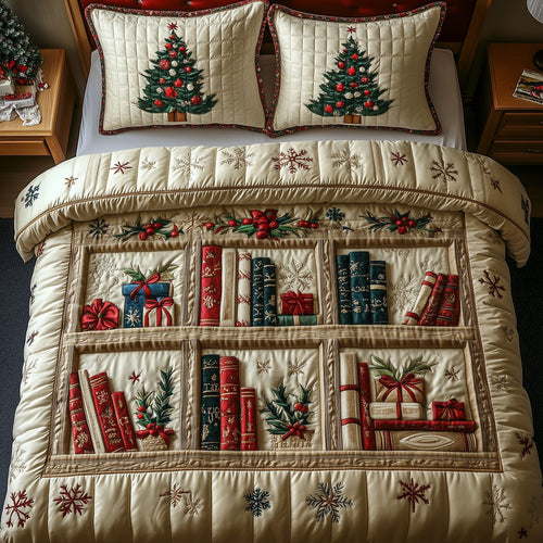 Festive Bookish Duvet Cover Set GFTOHD10594