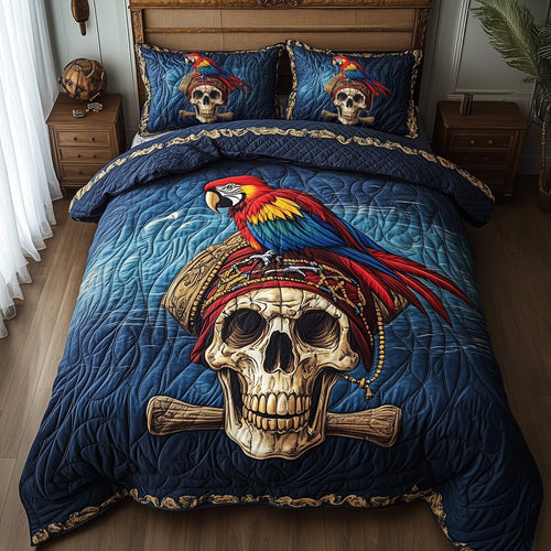 Pirate Skull Duvet Cover Set GFTOHD10611