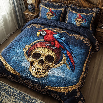 Pirate Skull Duvet Cover Set GFTOHD10612