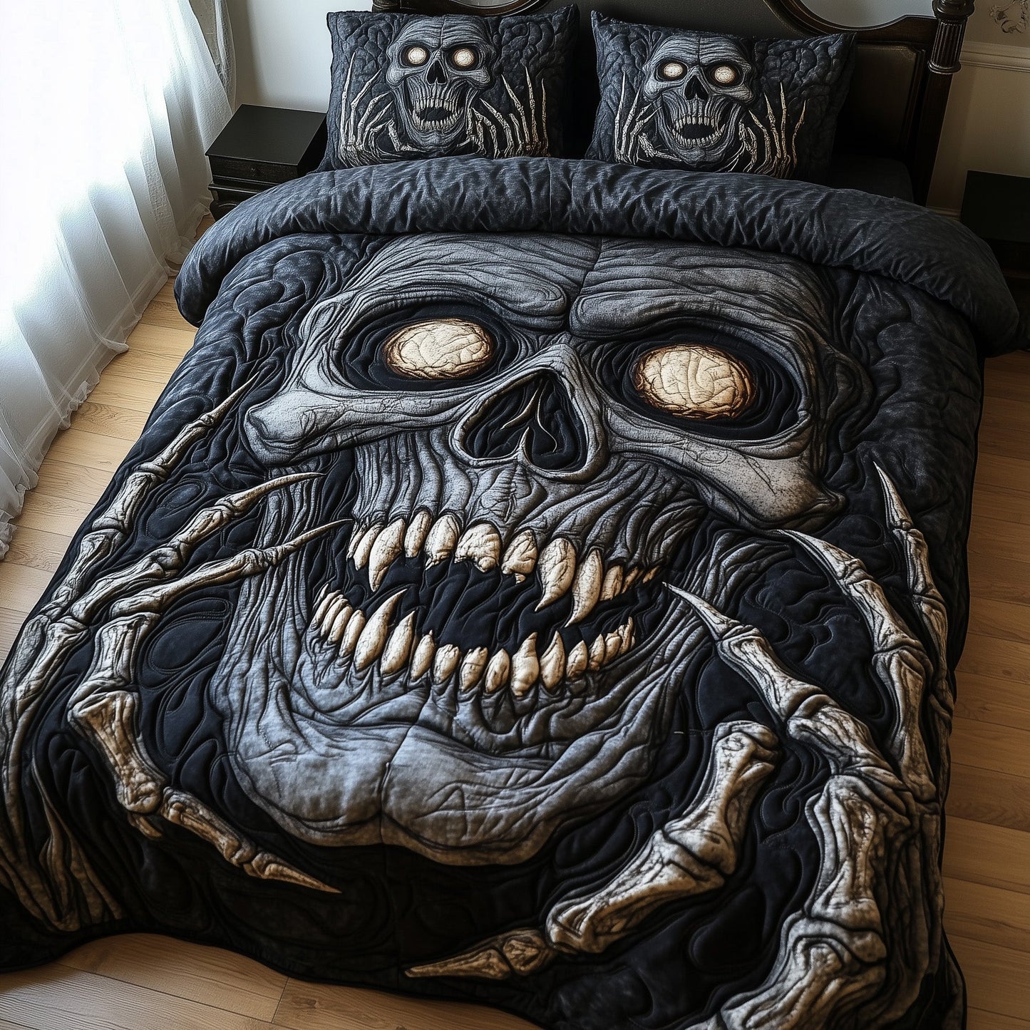 Mystic Skull Duvet Cover Set GFTOHD10617