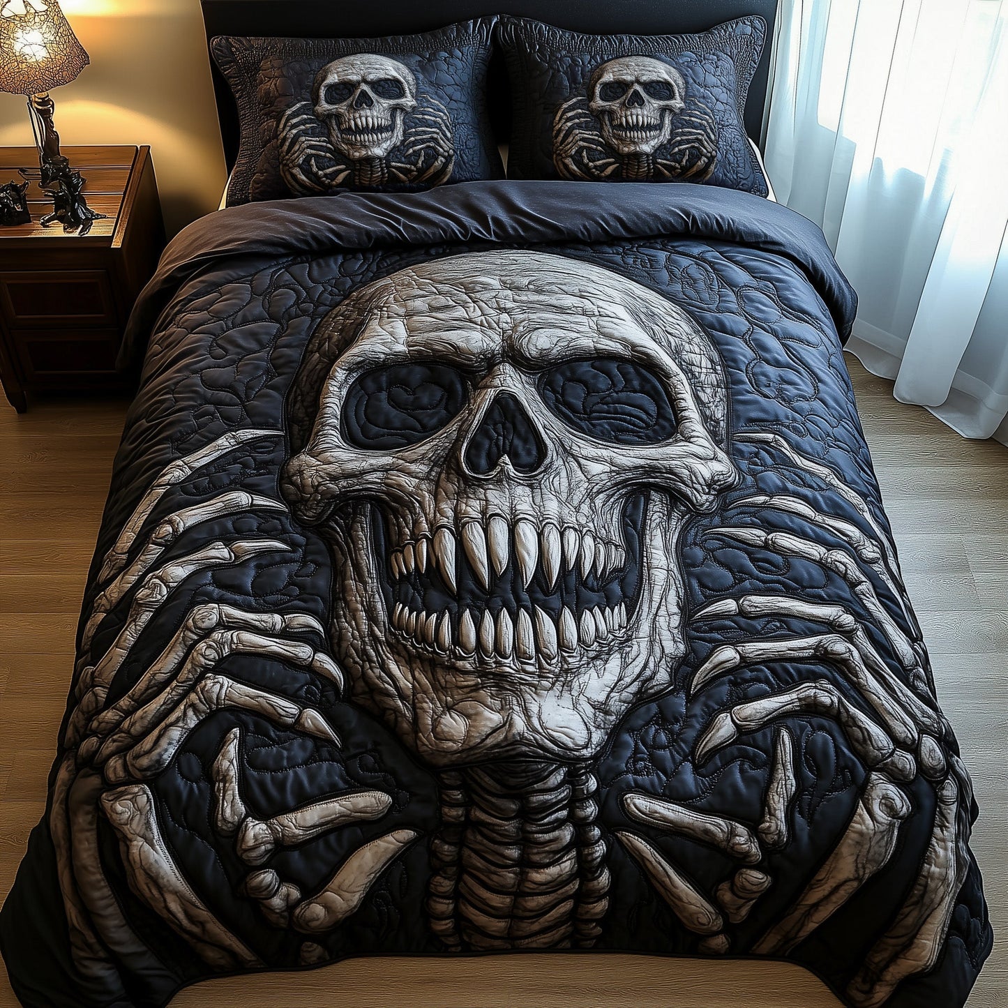 Mystic Skull Duvet Cover Set GFTOHD10618
