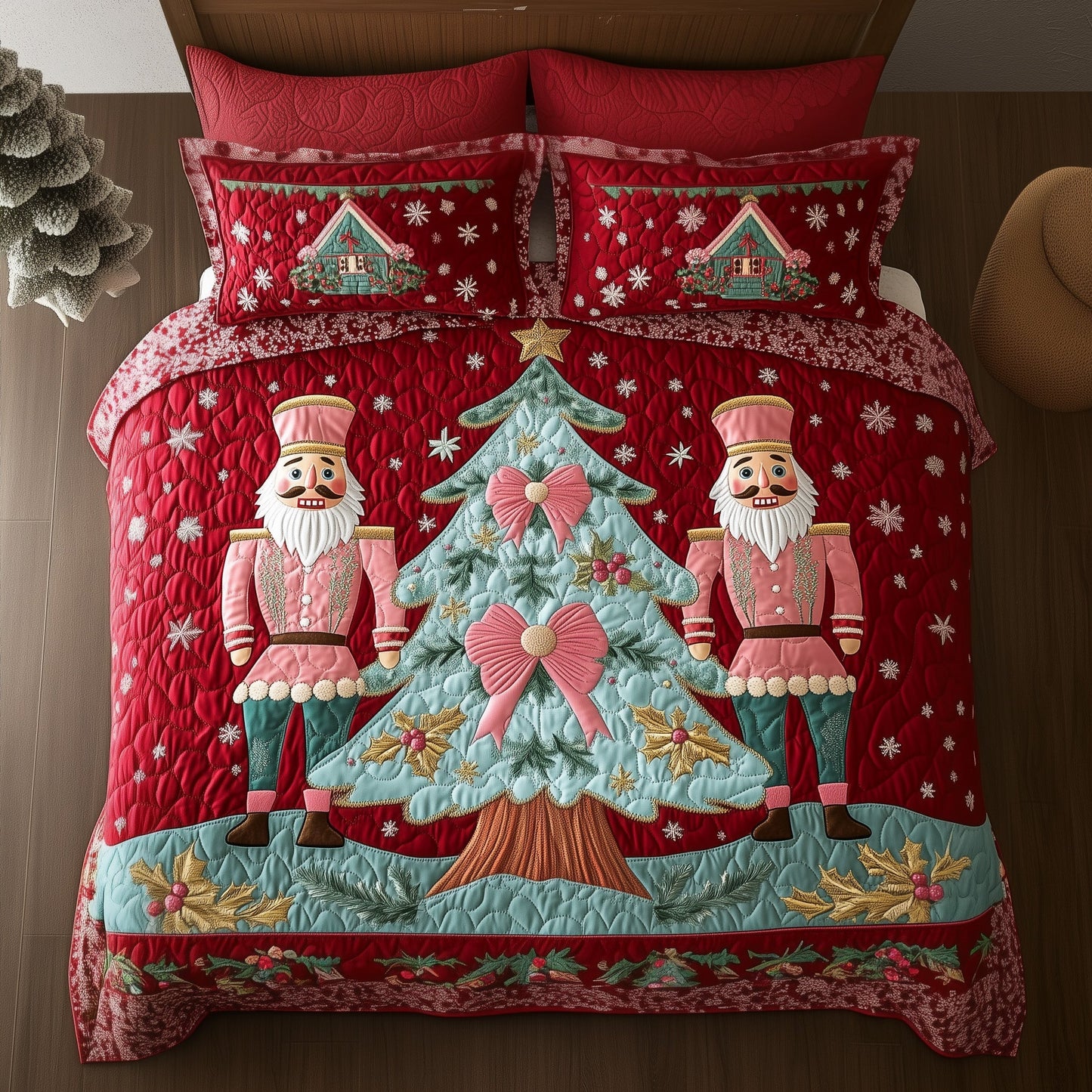 Festive Nutcracker Duvet Cover Set GFTOHD10657