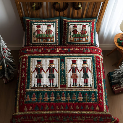 Festive Nutcracker Duvet Cover Set GFTOHD10663