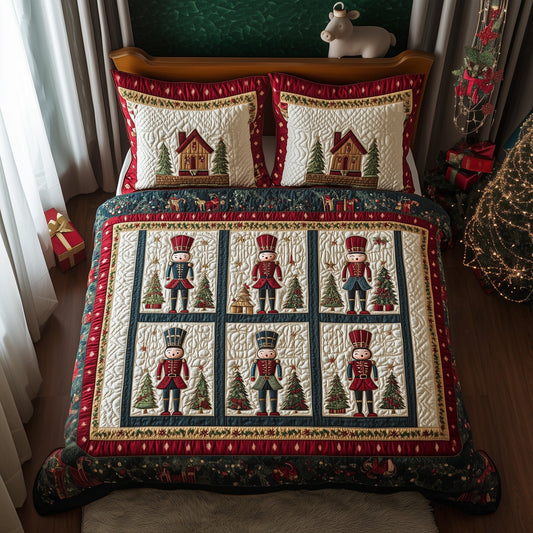 Festive Nutcracker Duvet Cover Set GFTOHD10664