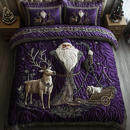 Festive Santa Duvet Cover Set GFTOHD10680