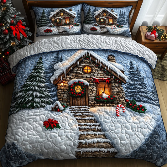 Snow Cabin Duvet Cover Set GFTOHD10802