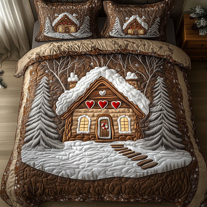 Snow Cabin Duvet Cover Set GFTOHD10806