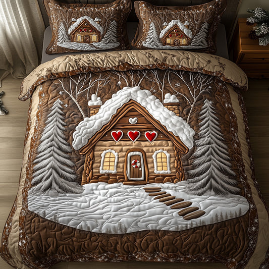 Snow Cabin Duvet Cover Set GFTOHD10806