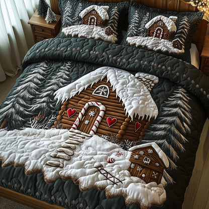 Snow Cabin Duvet Cover Set GFTOHD10807