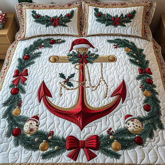Christmas Anchor Duvet Cover Set GFTOHD10813