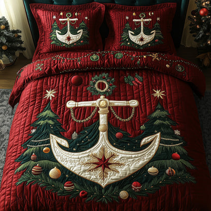 Christmas Anchor Duvet Cover Set GFTOHD10815