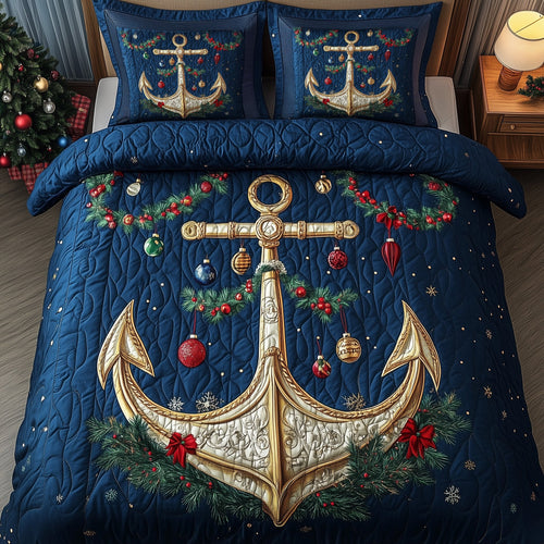 Christmas Anchor Duvet Cover Set GFTOHD10818