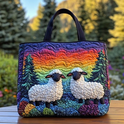 Sheep Heaven Quilted Tote Bag GFTOHD10847