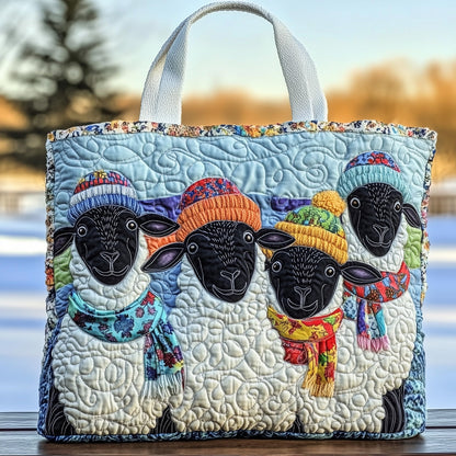 Sheep Heaven Quilted Tote Bag GFTOHD10850