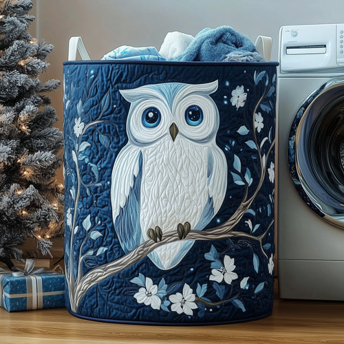 Mystic Owl Quilted Laundry Basket GFTOHD10867