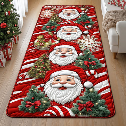 Santa Holiday Cheer Runner Rug GFTOHD10880