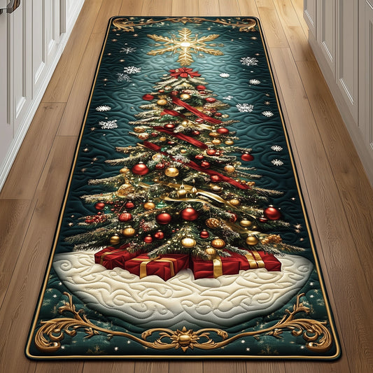 Winter PIne Tree Runner Rug GFTOHD10883