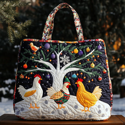 Chicken Heaven Quilted Tote Bag GFTOHD10903