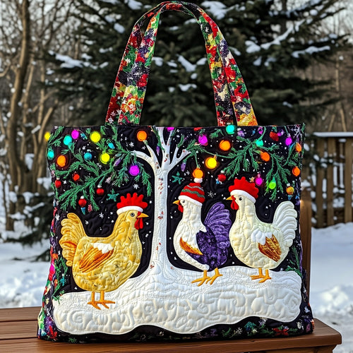 Chicken Heaven Quilted Tote Bag GFTOHD10904