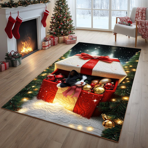 Holiday Gift Box Runner Rug GFTOHD10916