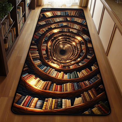 Vintage Bookself Runner Rug GFTOHD10922