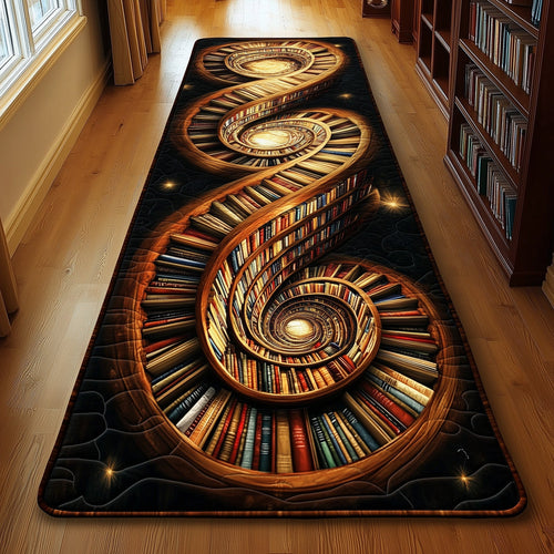 Vintage Bookself Runner Rug GFTOHD10924