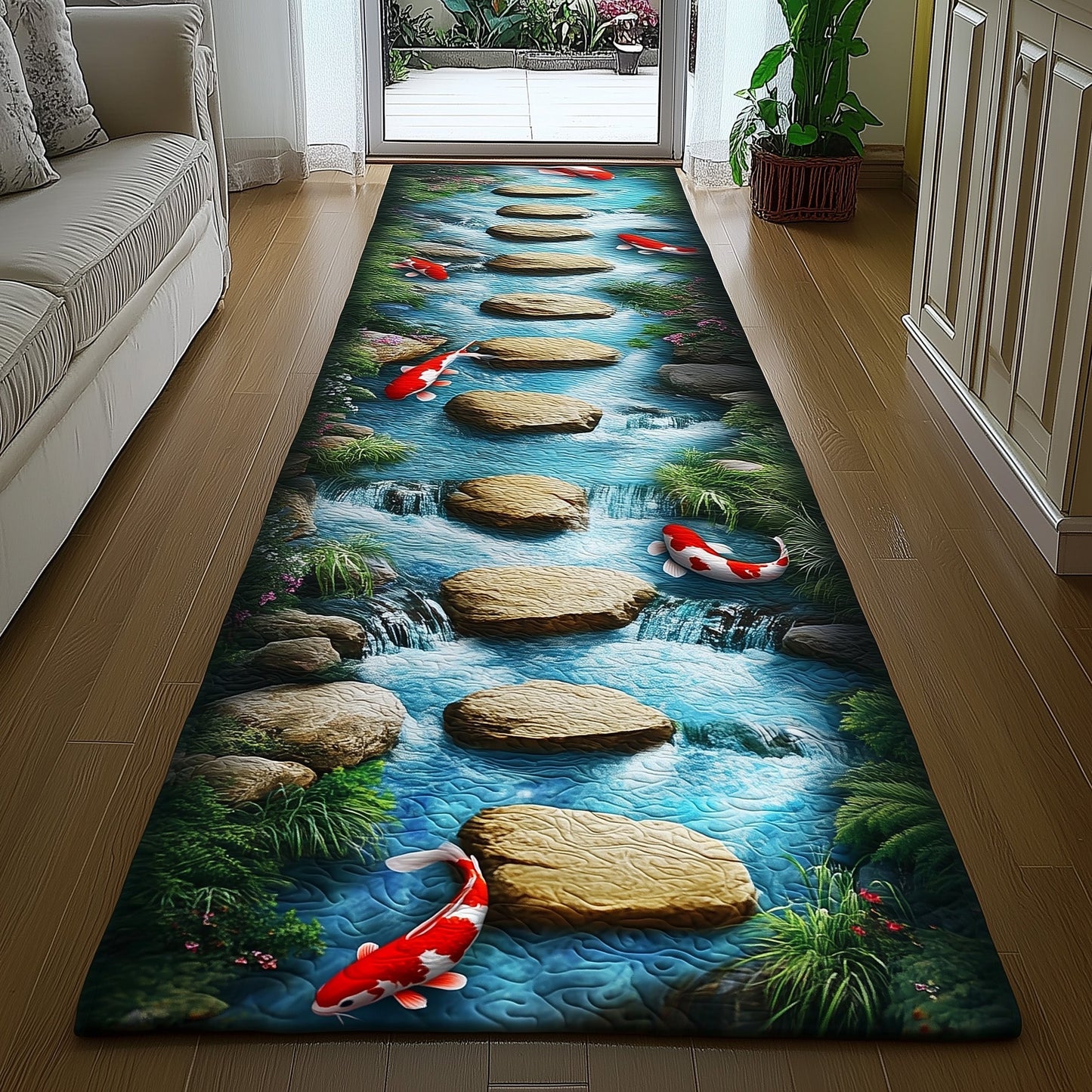 Koi Heaven Runner Rug GFTOHD10958
