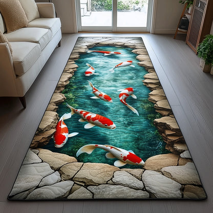 Koi Flow Runner Rug GFTOHD10961