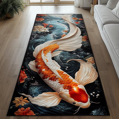 Koi Fish Runner Rug GFTOHD10964