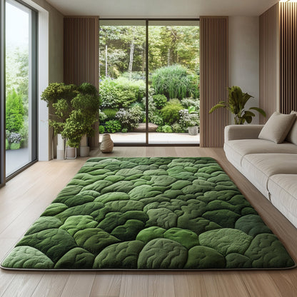 Moss Green Area Rug GFTOHD10979