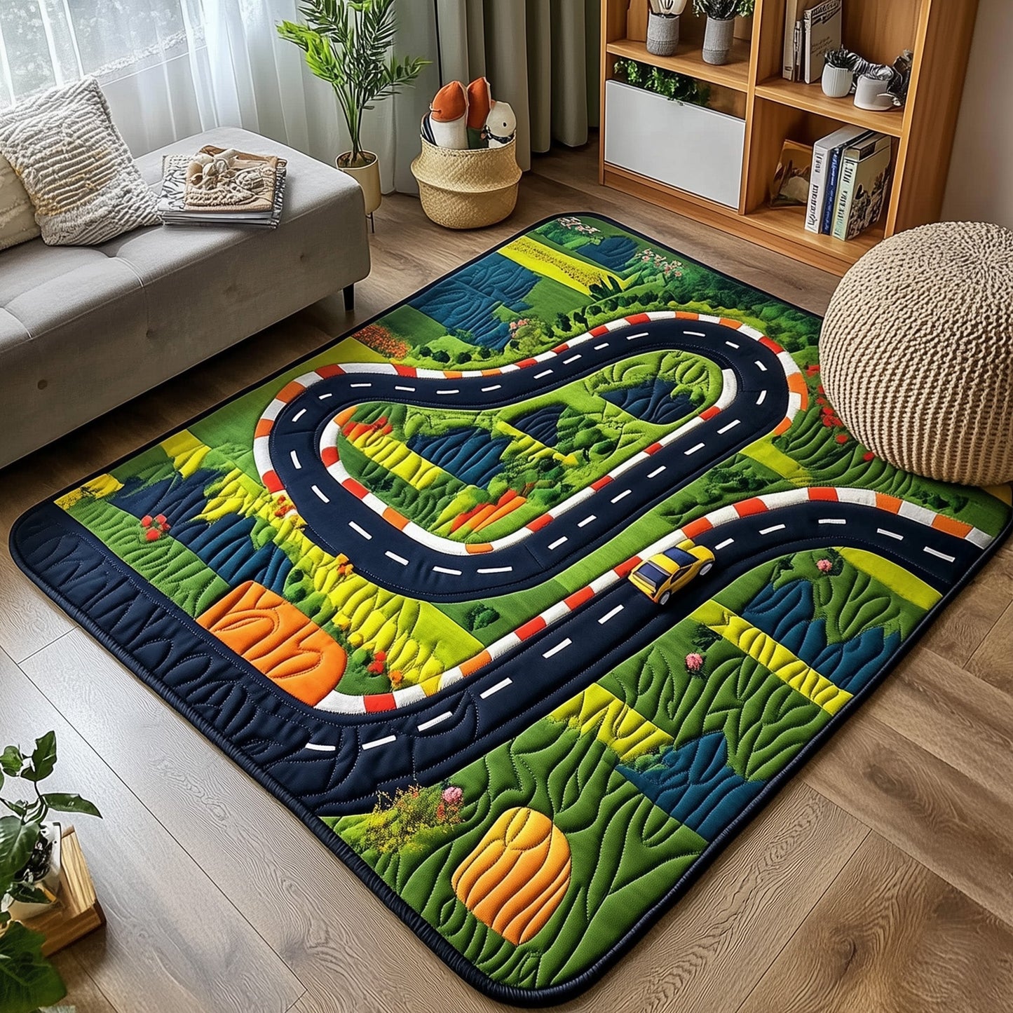 Racetrack Area Rug GFTOHD10987