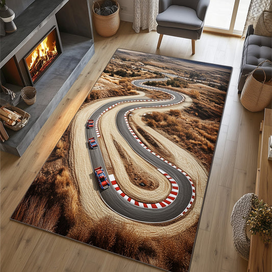 Racetrack Area Rug GFTOHD10991