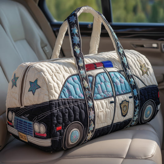 Police Car Quilted Duffle Bag GFTOHD10997