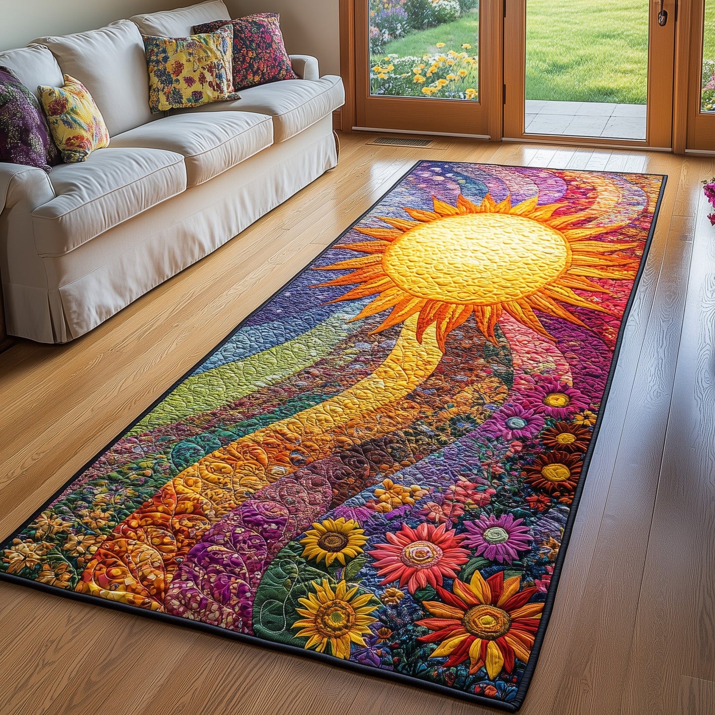 Hippie Sun Runner Rug GFTOHD11014