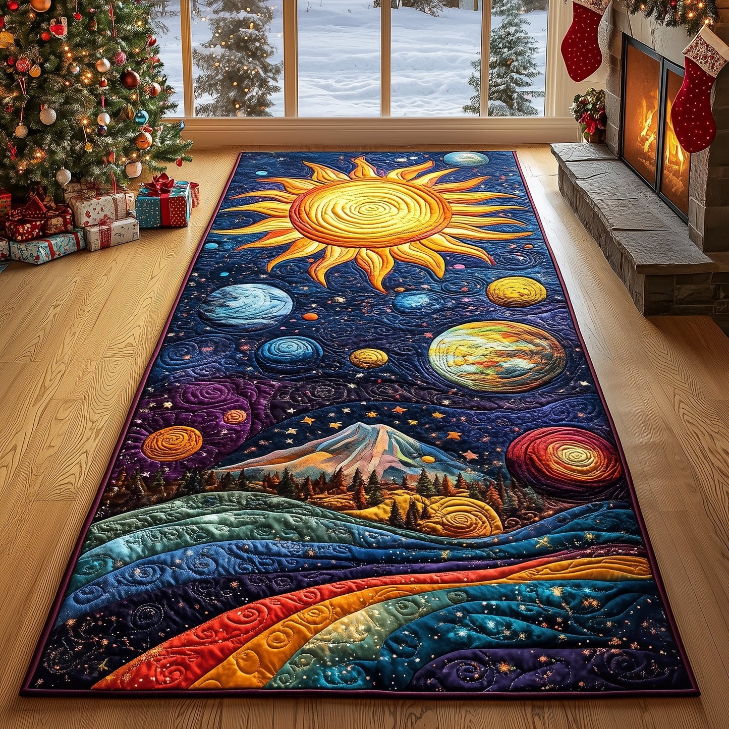 Hippie Sun Runner Rug GFTOHD11016