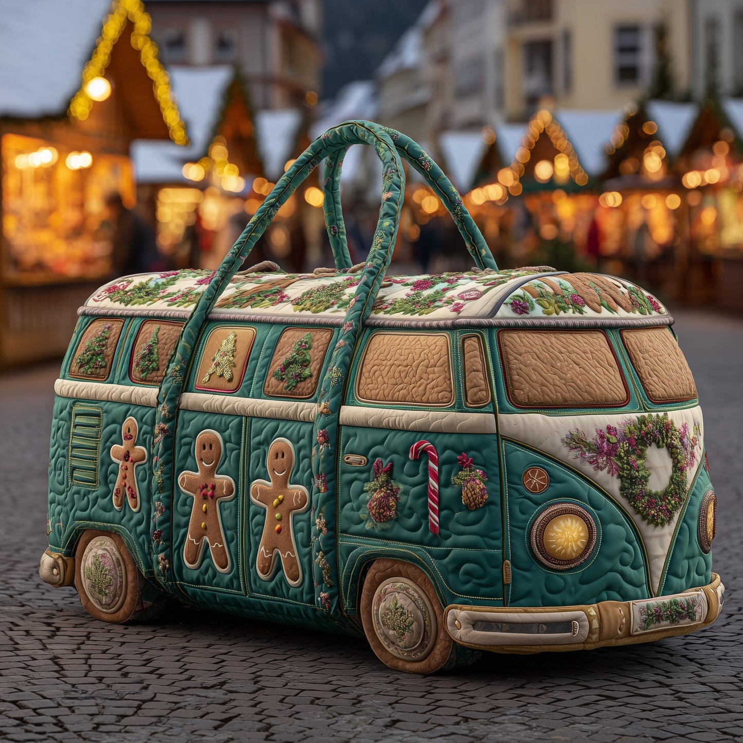 Christmas Van Quilted Duffle Bag GFTOHD11033