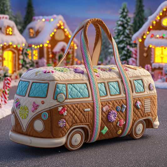 Gingerbread Van Quilted Duffle Bag GFTOHD11039