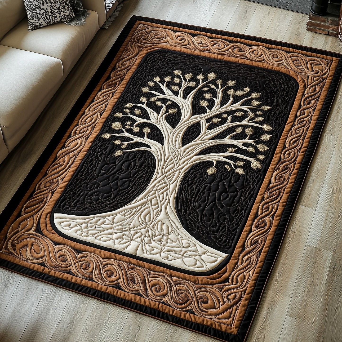Tree Of Life Area Rug GFTOHD11051