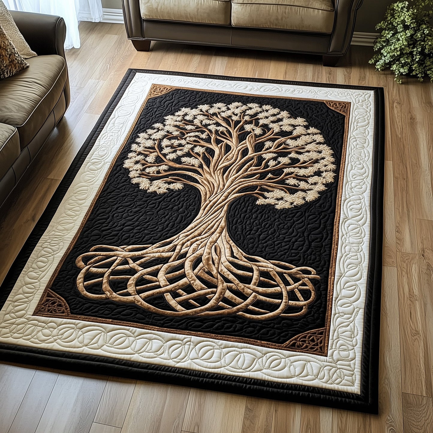 Tree Of Life Area Rug GFTOHD11052