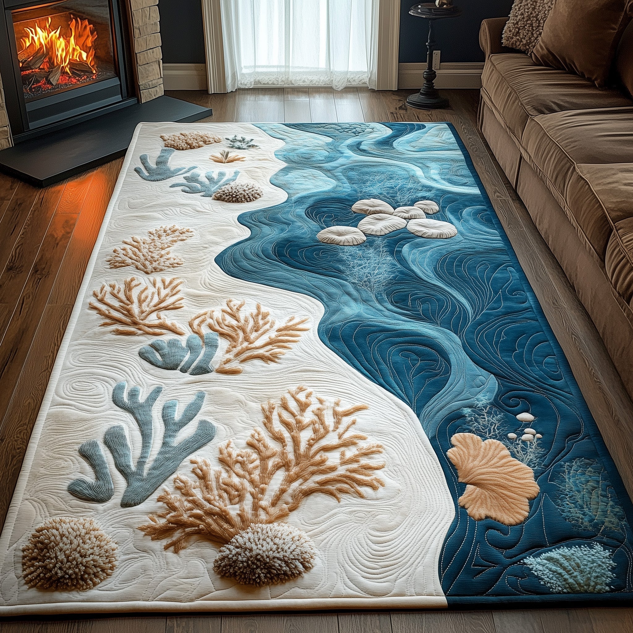 Patchique Rugs Ocean Coral Area Rug GFTOHD11078 – Patchique Store