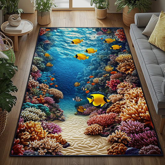 Ocean Coral Area Rug GFTOHD11079