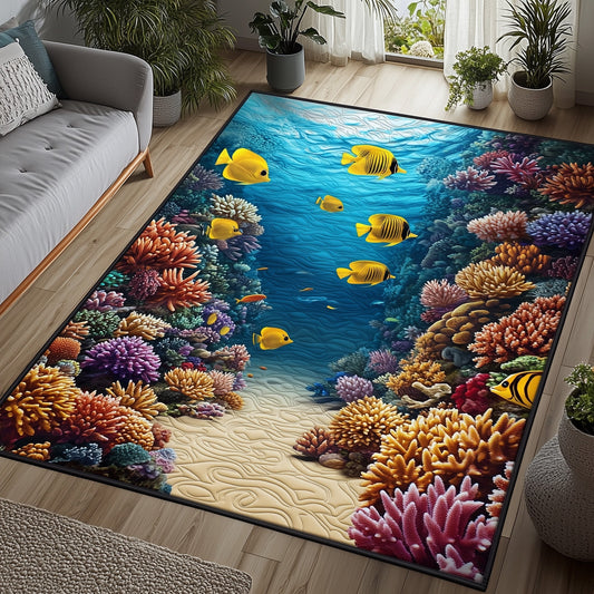 Ocean Coral Area Rug GFTOHD11080