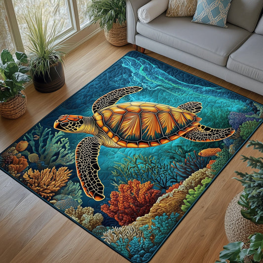 Ocean Coral Area Rug GFTOHD11083