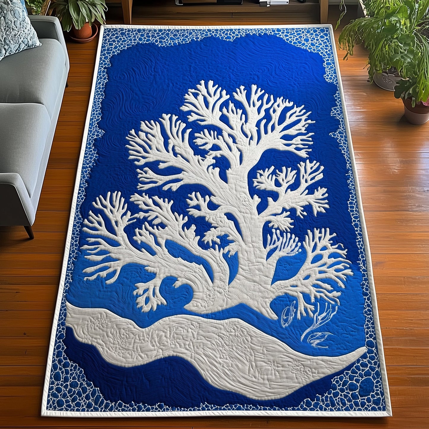 Ocean Coral Area Rug GFTOHD11084