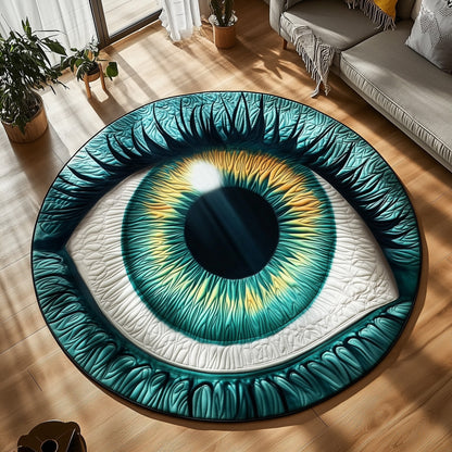 Mystical Eye Vortex Quilted Round Mat GFTOHD11152