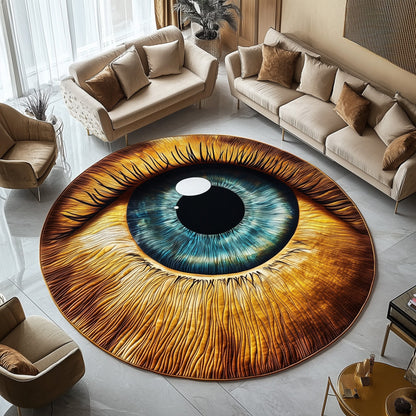 Infinity Eyes Quilted Round Mat GFTOHD11156