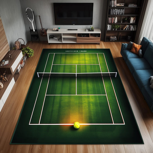 Tennis Court Area Rug GFTOHD11178