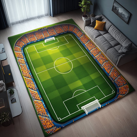 Soccer Stadium Area Rug GFTOHD11181