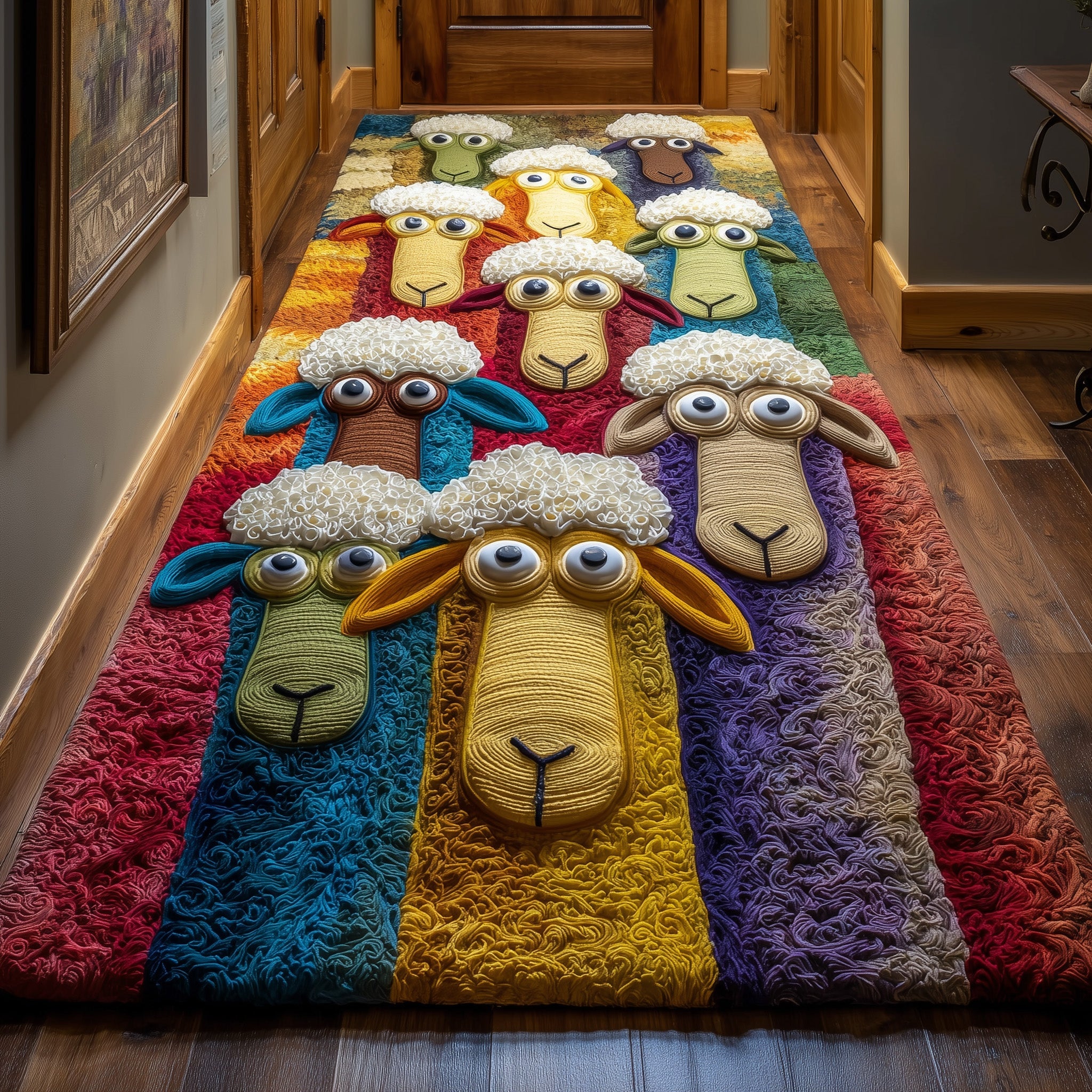 Sheep Heaven Runner Rug GFTOHD11185 – Patchique Store