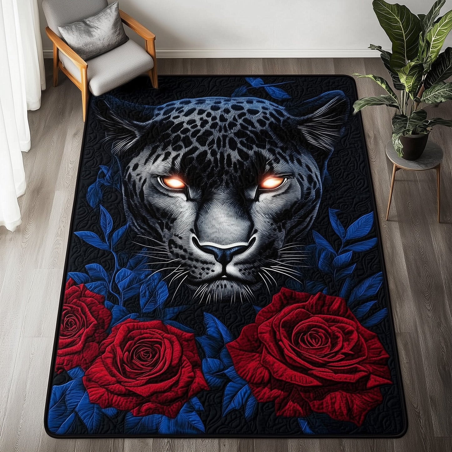 Mystic Leopard Area Rug GFTOHD11190